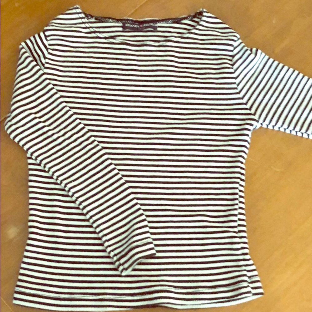 Brandy❤️Melville Striped Shirt NWOT